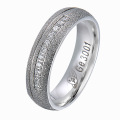 Popular Custom Engraved Stainless Steel Anniversary Rings